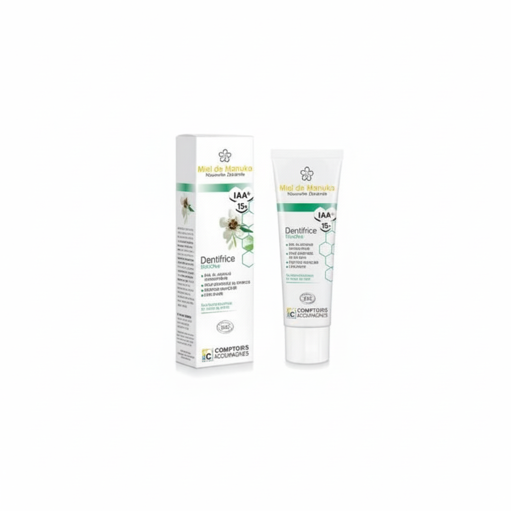 Comptoirs & Compagnies -- Dentifrice blancheur au miel de manuka iaa15+ - 75 ml