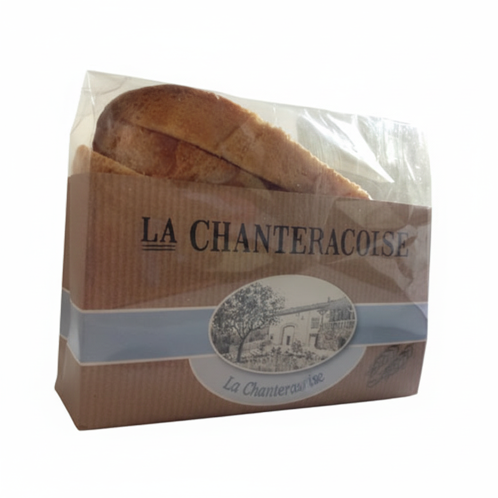La Chanteracoise -- Biscottes bio sans sucre - 280 g