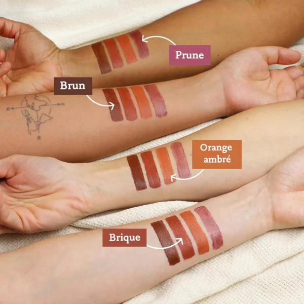 Comme Avant -- Rouge à lèvres à l'huile de ricin - brun - 4 g