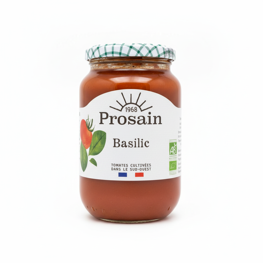 Prosain -- EOL Sauce tomate au basilic bio - 370 g