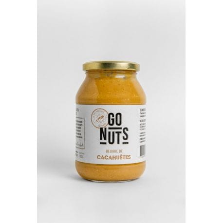 Go Nuts -- Beurre de cacahuètes bio (origine Egypte) - 500 g