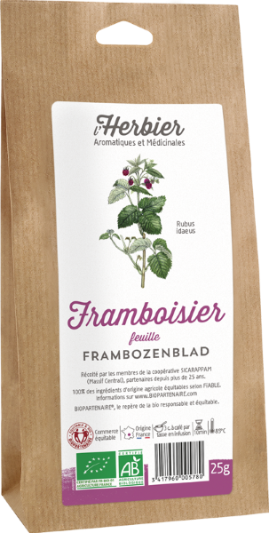 Feuilles de framboisier bio - 1