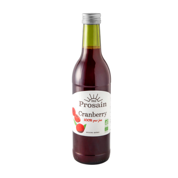 Prosain -- us de cranberry bio - 50 cl x 6