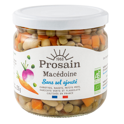 Prosain -- EOL Macédoine bio et sans sel ajouté - 345 g