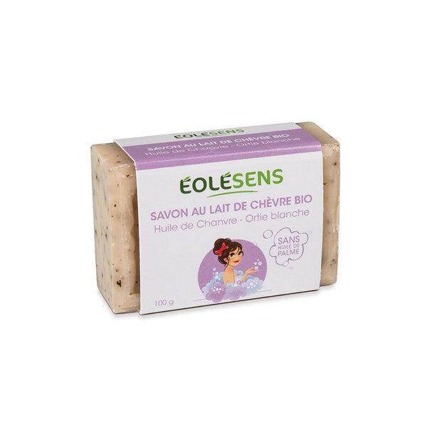 Eolesens -- EOL Savon lait de chevre bio et huile de chanvre bio - 100 g