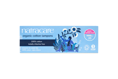Natracare -- EOL Tampon super plus sans applicateur x20